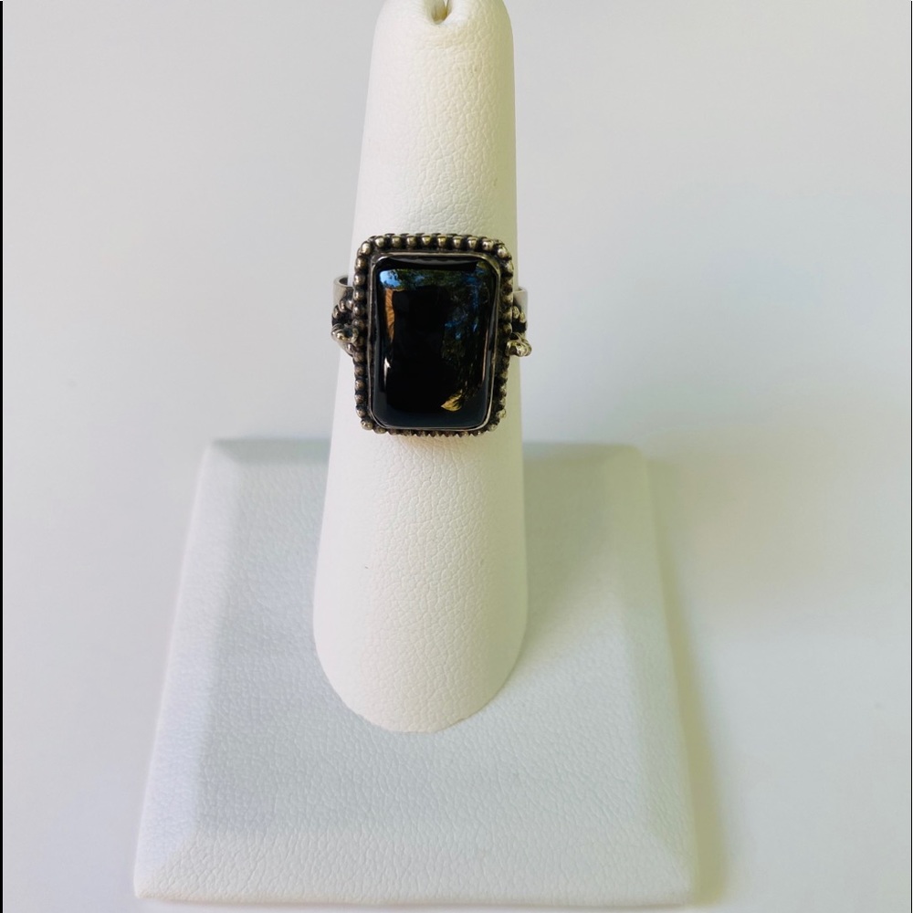 BLACK ONYX RING